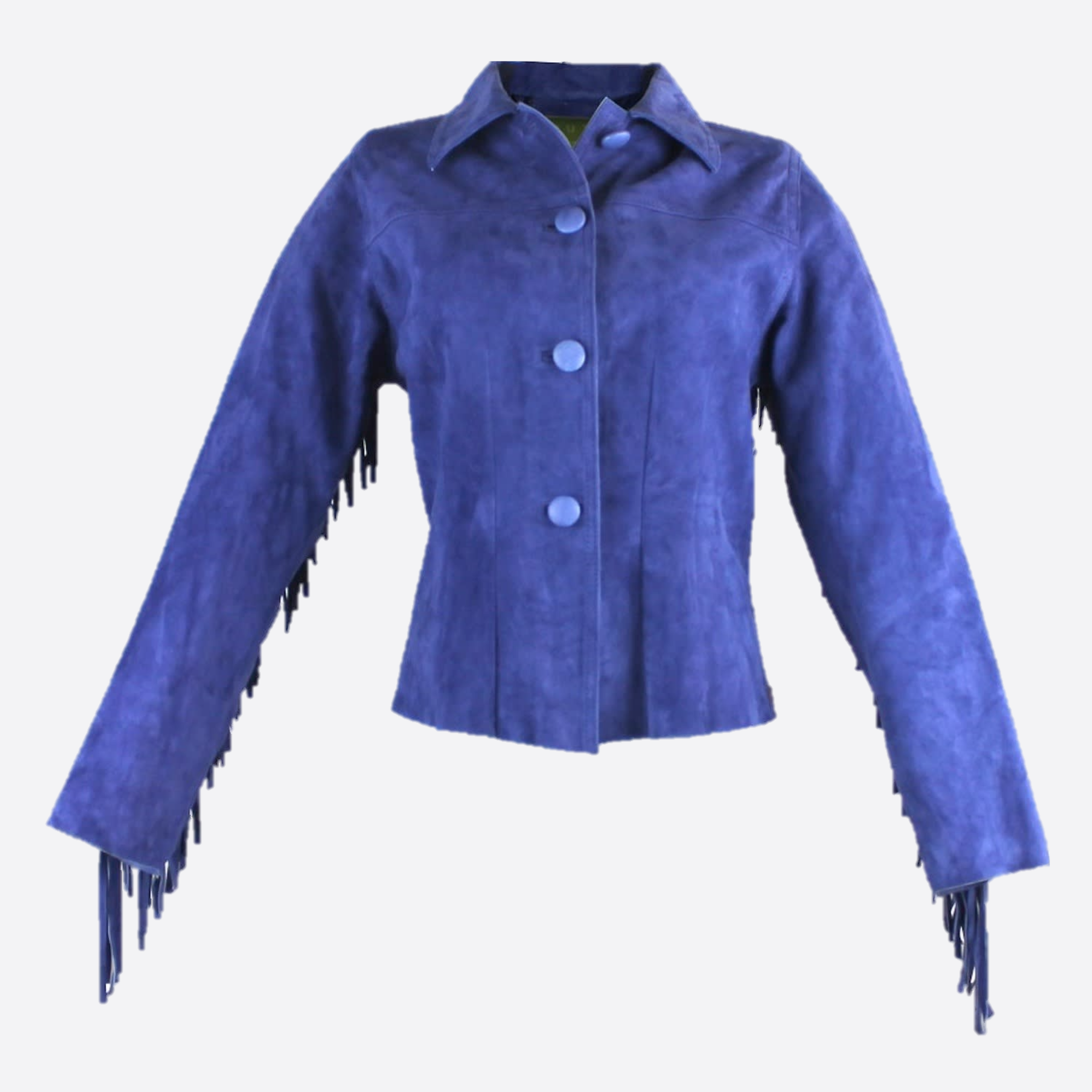 SHORT JACKET WITH EMBERA EMBROIDERY AND SHAKIRA FRINGES