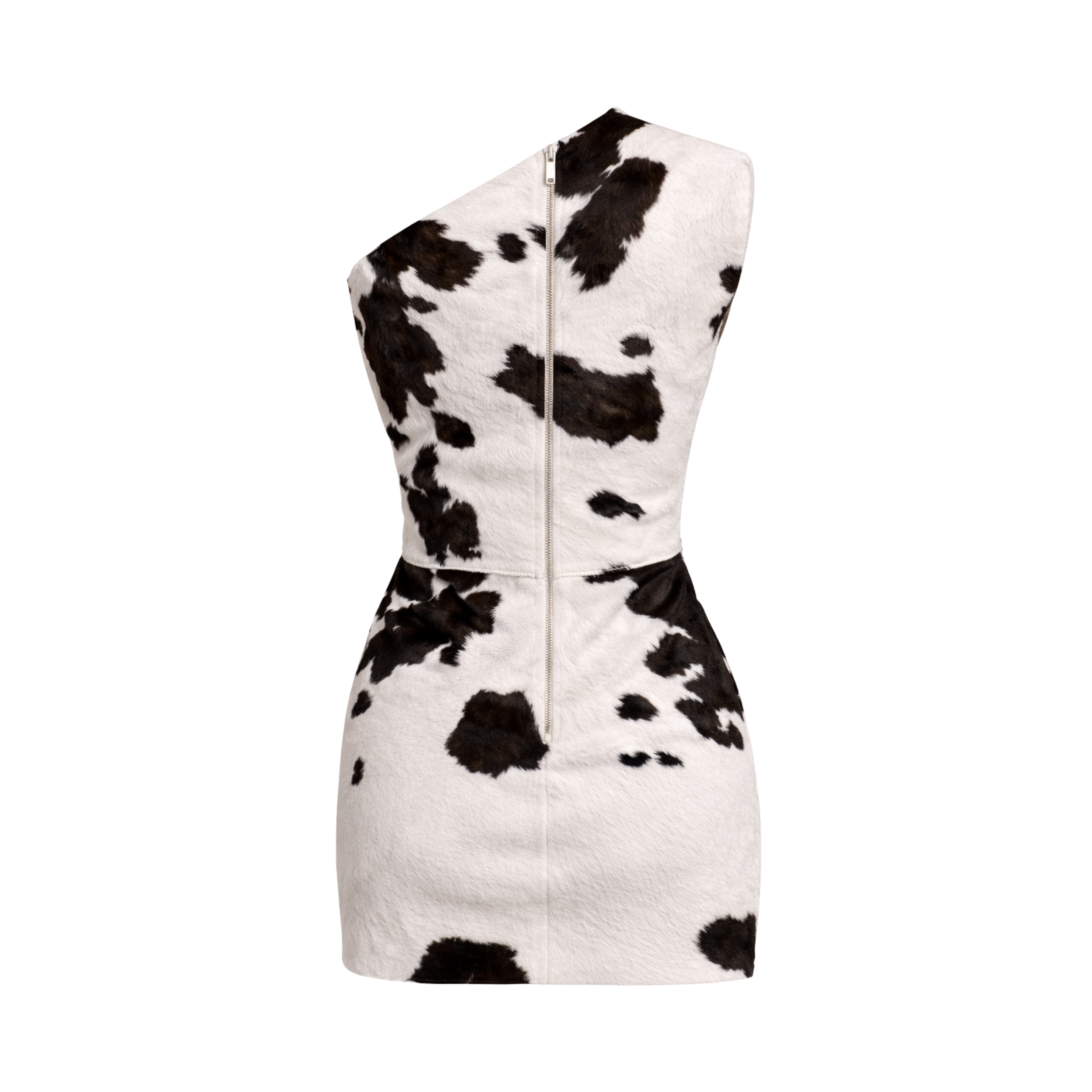 MATRIARCA MINI DRESS: COWHIDE
