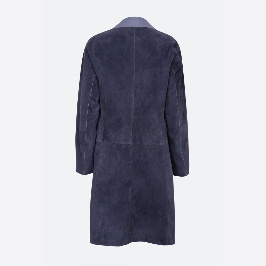 OVERSIZED LIGHT BLUE COAT