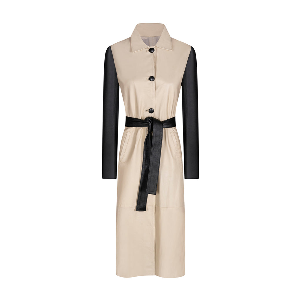TINA BLOCK TRENCH COAT