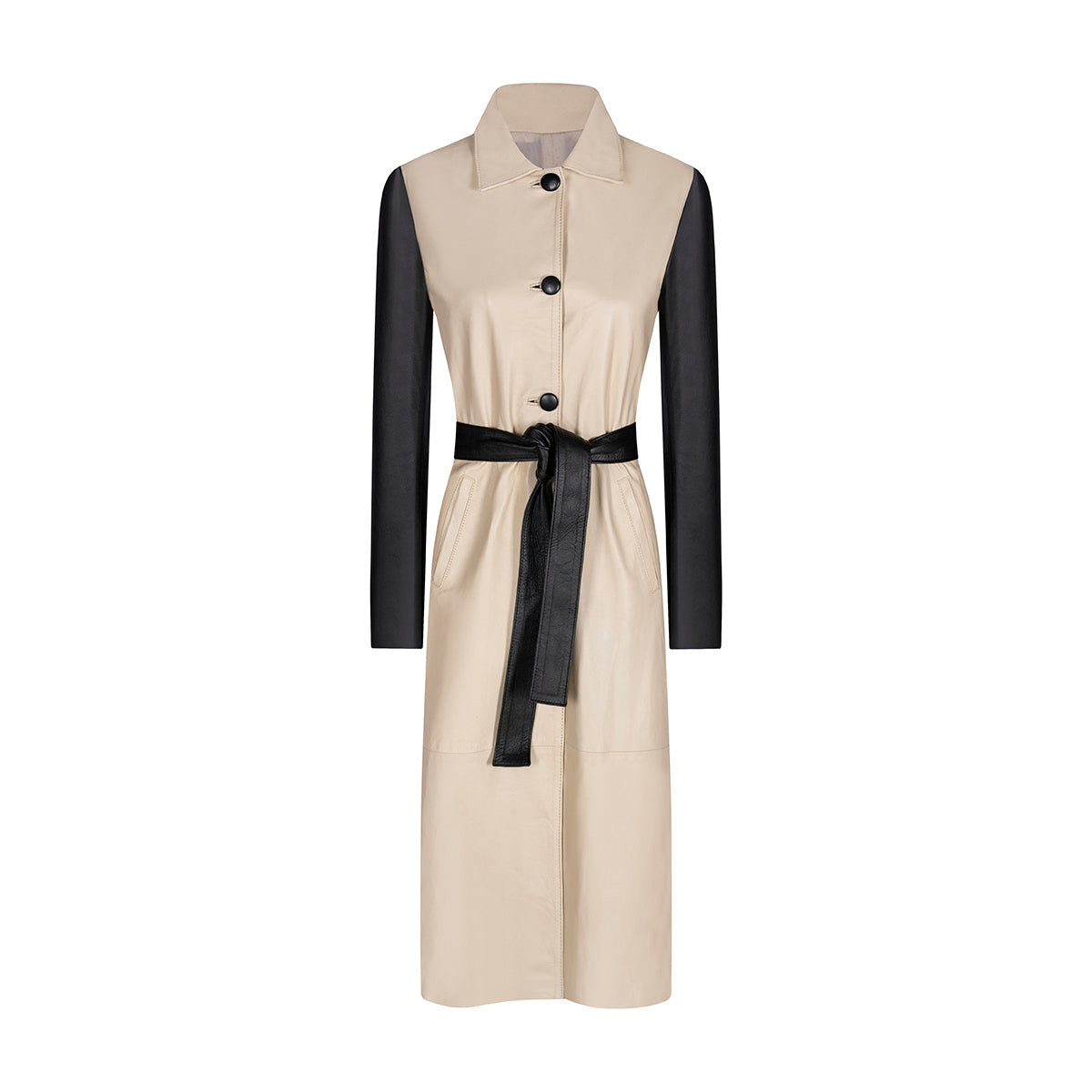 TINA BLOCK TRENCH COAT