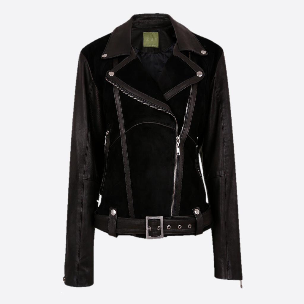 ROSANA SHORT JACKET WITH BELT