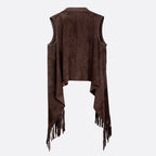 CLARISA FRINGED VEST