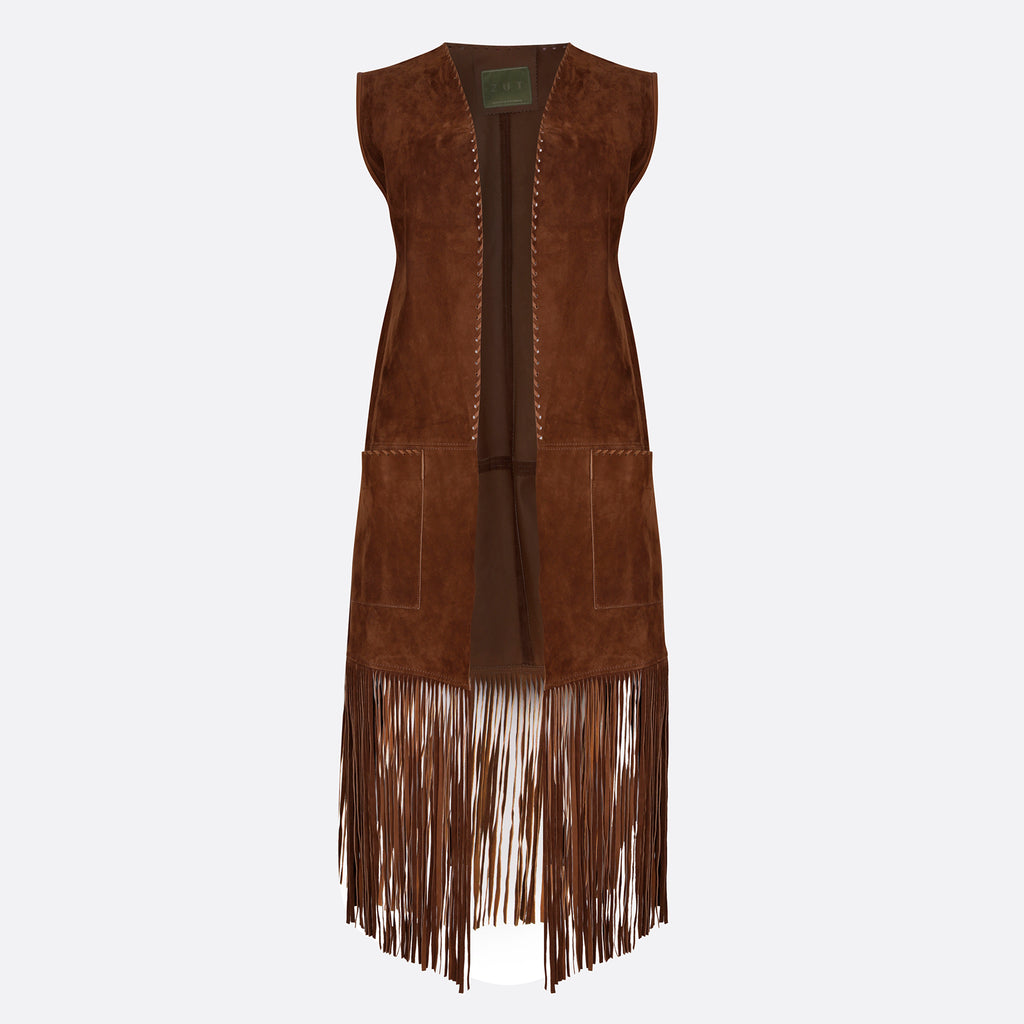 CANDELARIA FRINGED VEST