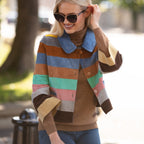 CHAEN SHORT JACKET WITH BOLERO SLEEVE