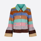 CHAEN SHORT JACKET WITH BOLERO SLEEVE