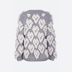 LUISA KNITTED SWEATER WITH HEARTS