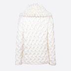GABRIELA KNITTED SWEATER WITH LOOPS NECK