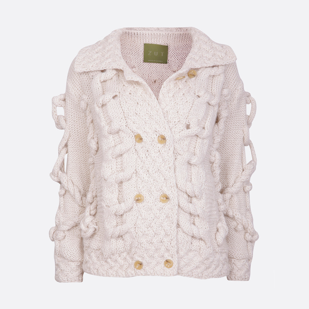 GREGORIA KNITTED SWEATER WITH COLLAR