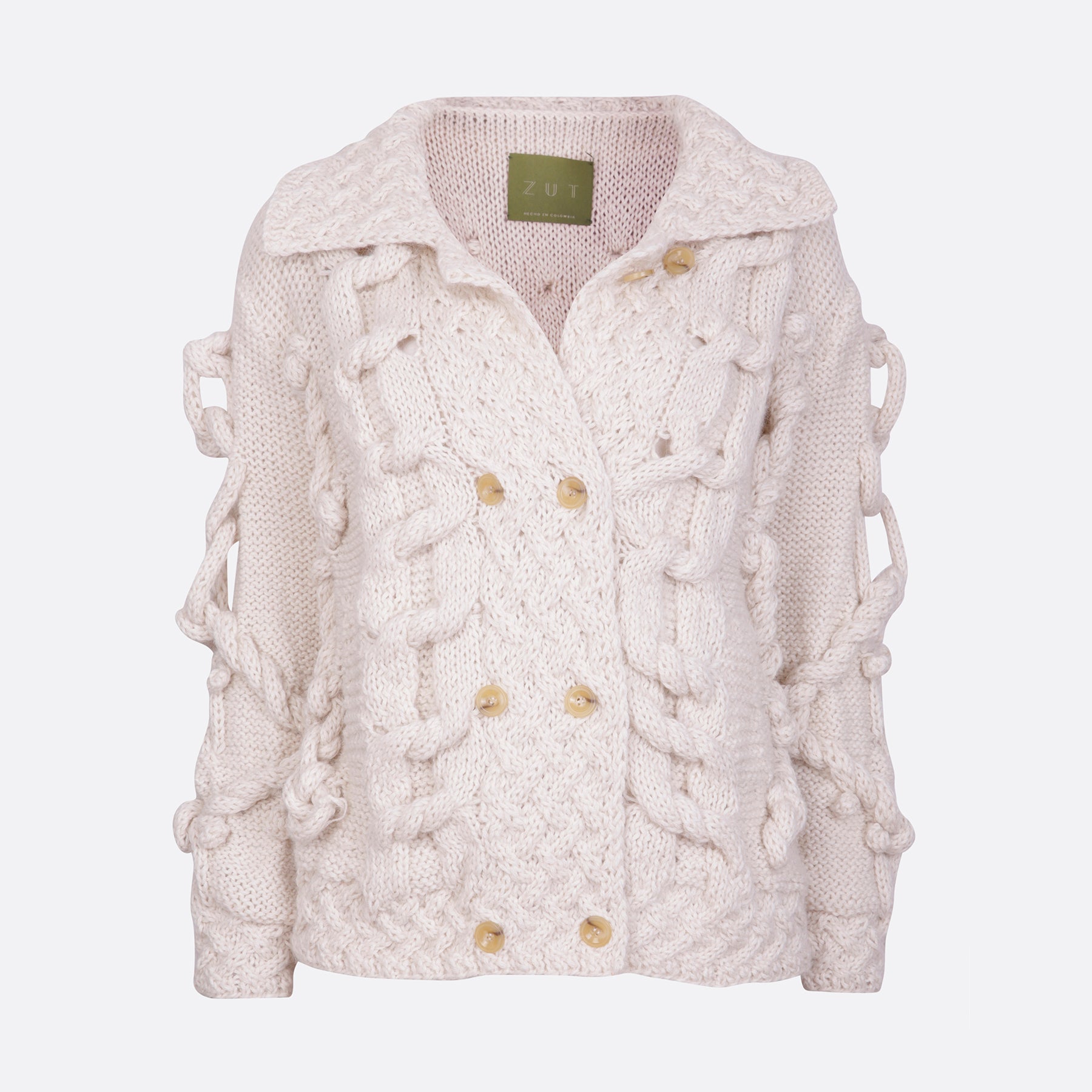 GREGORIA KNITTED SWEATER WITH COLLAR