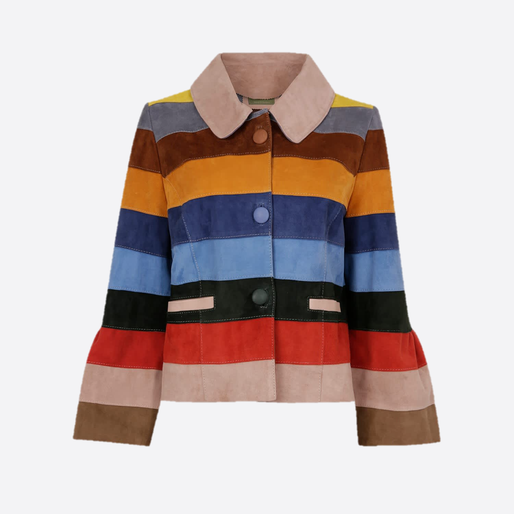 CHAEN SHORT JACKET WITH BOLERO SLEEVE