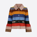 CHAEN SHORT JACKET WITH BOLERO SLEEVE