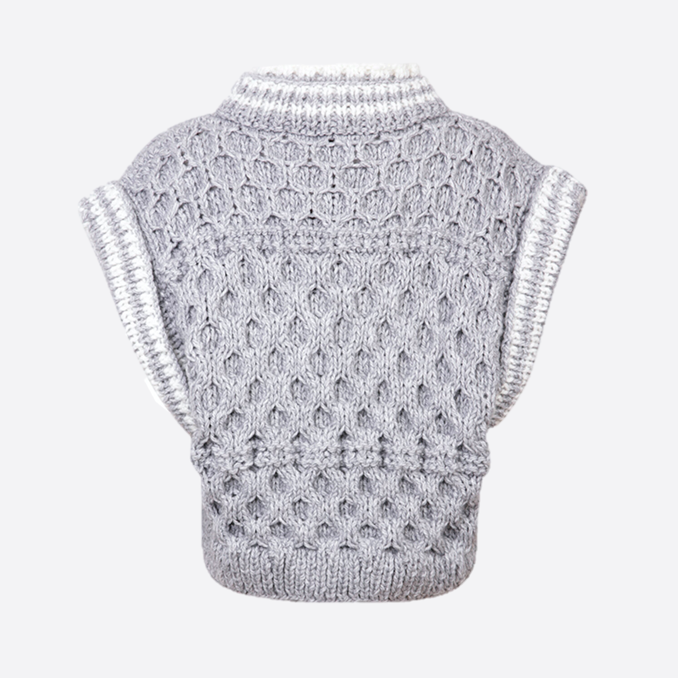 TINA ARMHOLE SLEEVE KNIT SWEATER