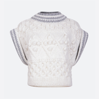 TINA ARMHOLE SLEEVE KNIT SWEATER