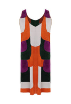 VESTIDO PATCHWORK VIOLETA CON BOLSILLOS CARGO