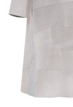 ABRIGO KALA UNICOLOR PATCHWORK