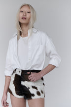 ELLIS LEATHER SHORTS