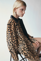The	Estate Leopard Coat