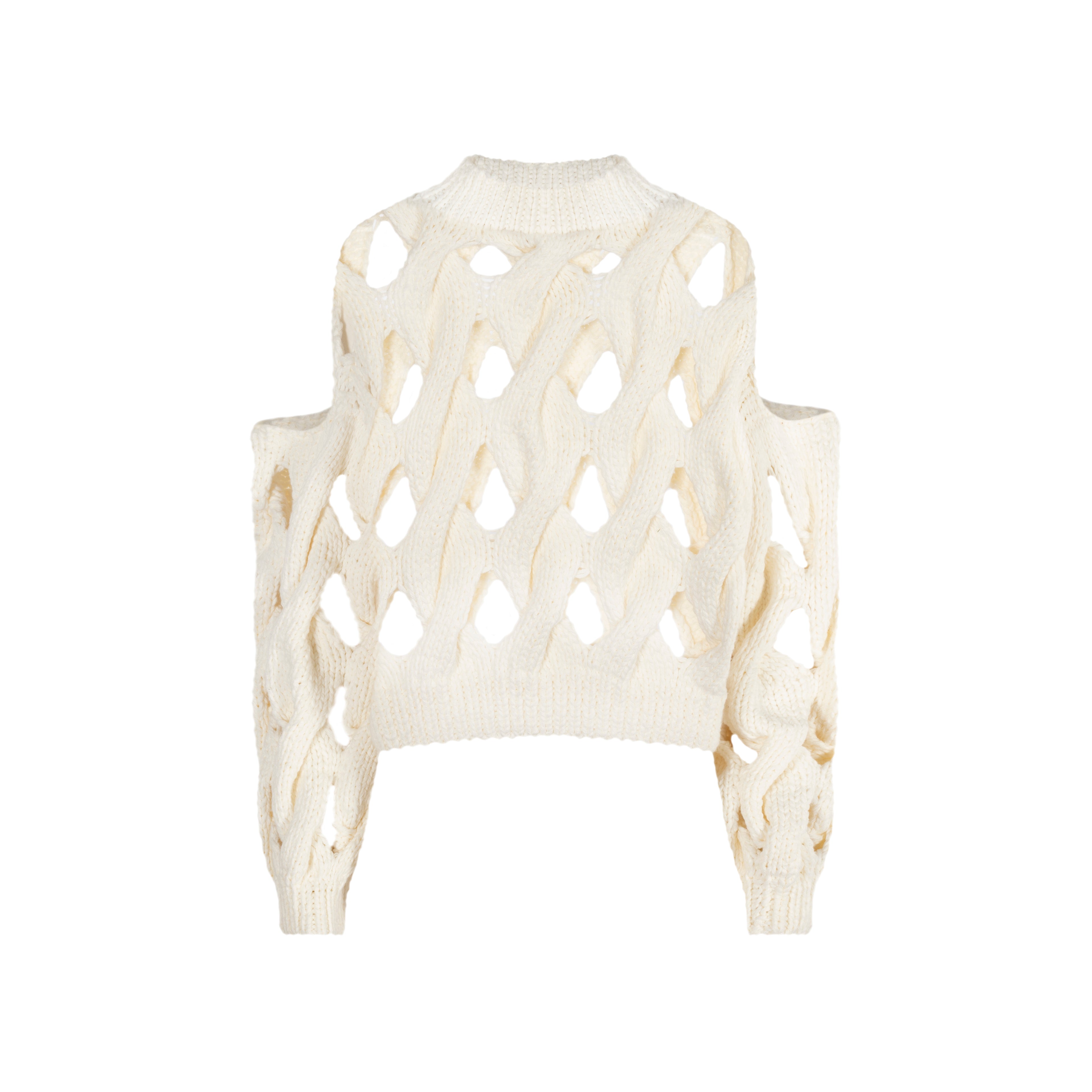 LARA SUPER HOLLOW KNIT SWEATER