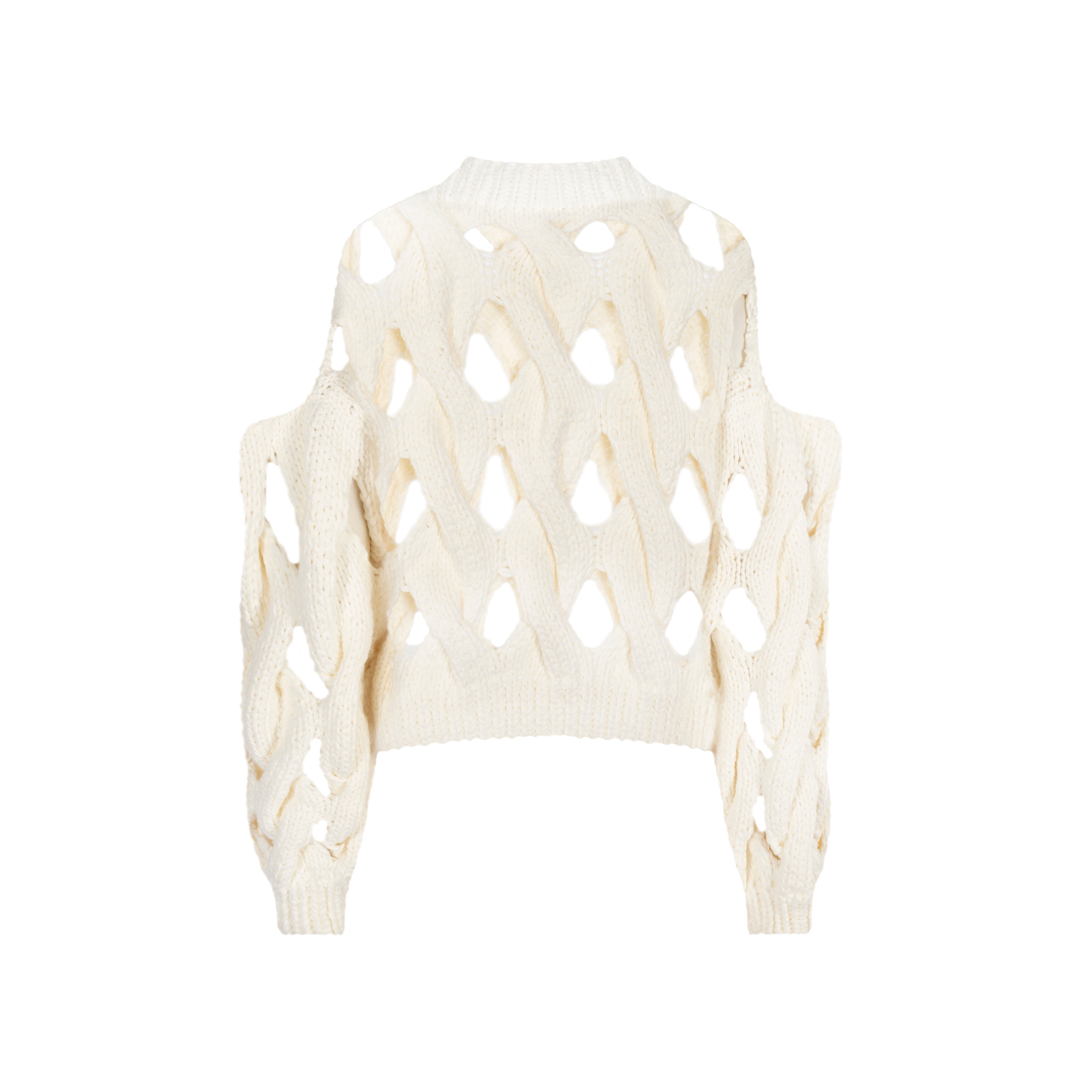 LARA SUPER HOLLOW KNIT SWEATER