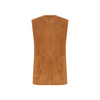 CHALECO REVERSIBLE DE PIEL DE OVEJA MAYA