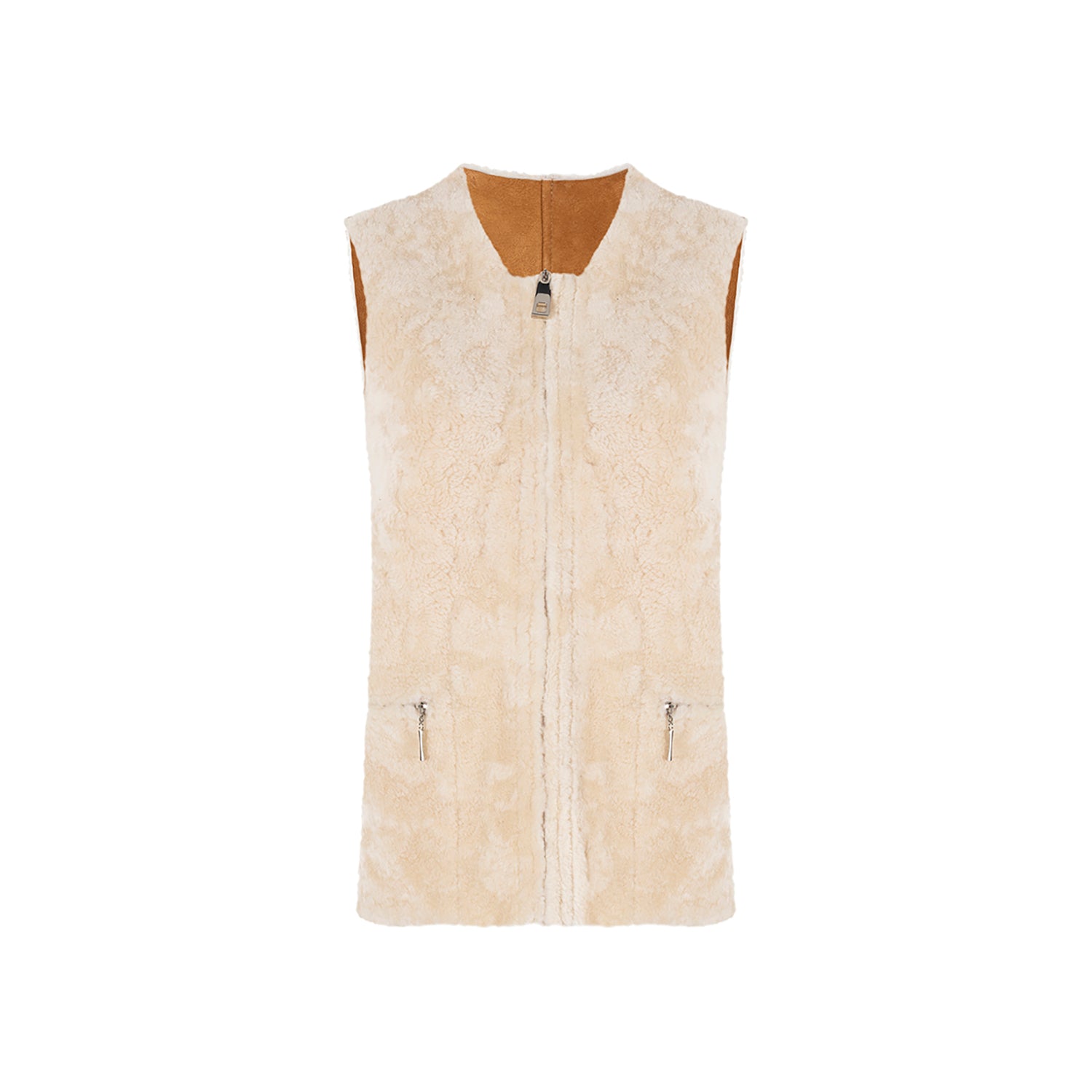 MAYA REVERSIBLE SHEEPSKIN VEST