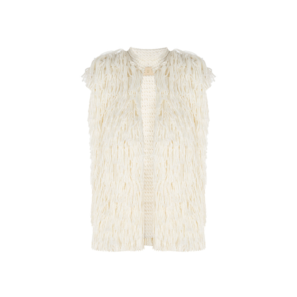 MOLA STITCHED KNIT VEST