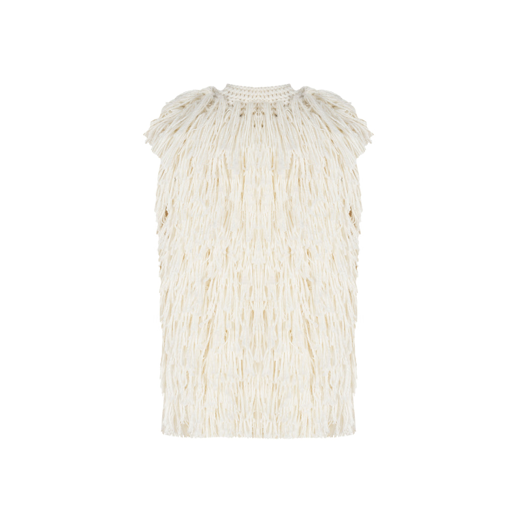 MOLA STITCHED KNIT VEST