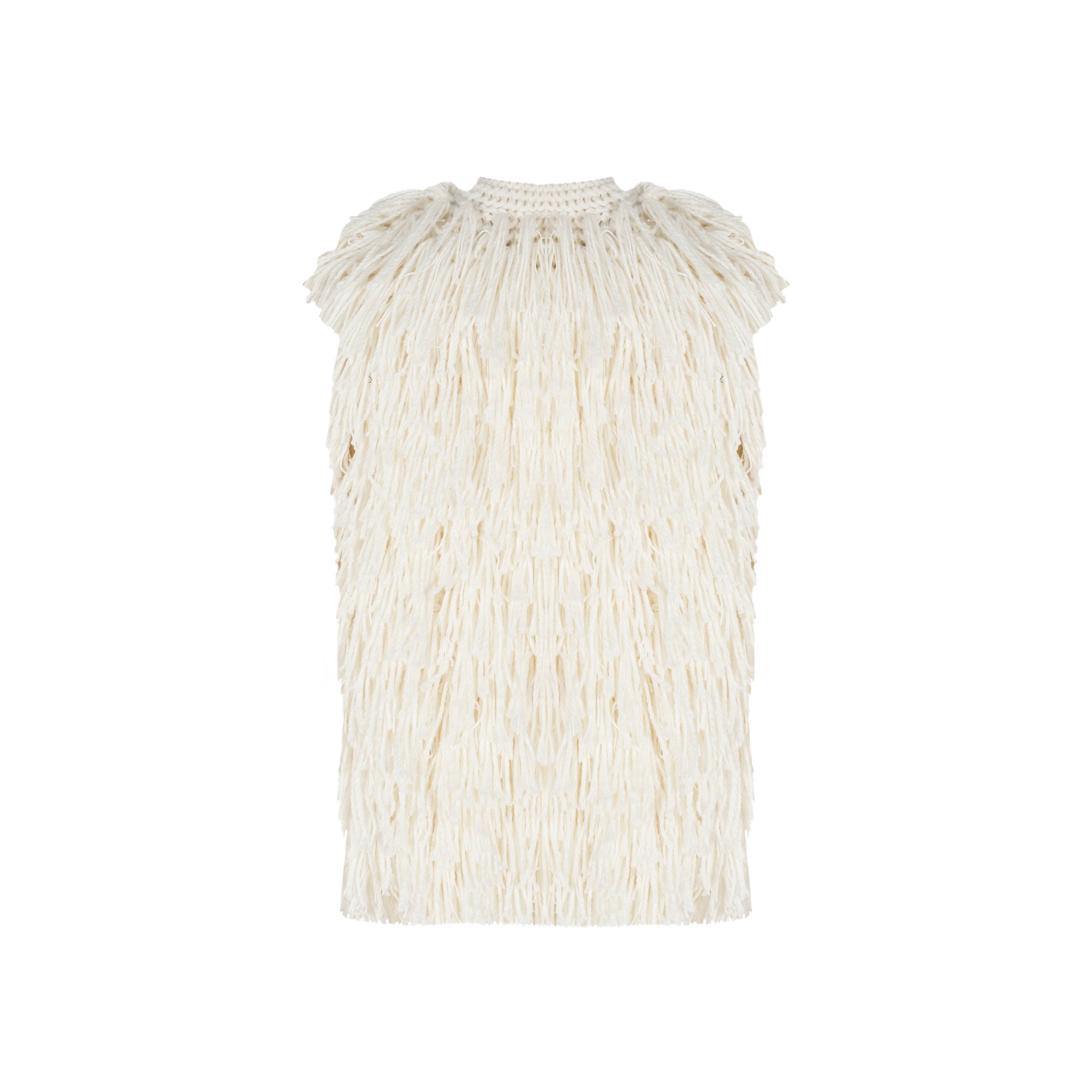MOLA STITCHED KNIT VEST