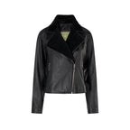 PATRISHA SHEEPSKIN BIKER JACKET