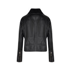 PATRISHA SHEEPSKIN BIKER JACKET