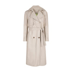 MILA DESTRUCTURED LONG TRENCH COAT