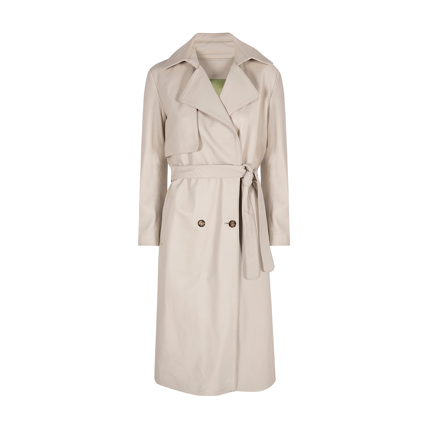 MILA DESTRUCTURED LONG TRENCH COAT