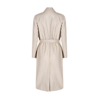 MILA DESTRUCTURED LONG TRENCH COAT