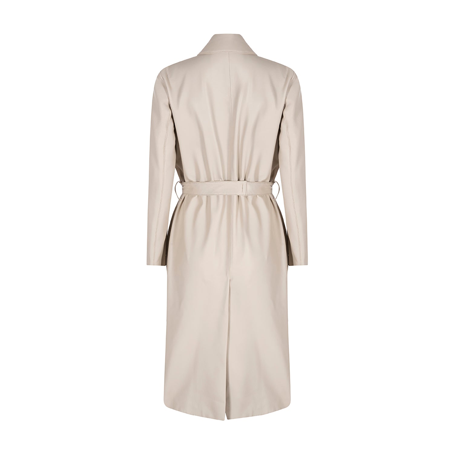 MILA DESTRUCTURED LONG TRENCH COAT