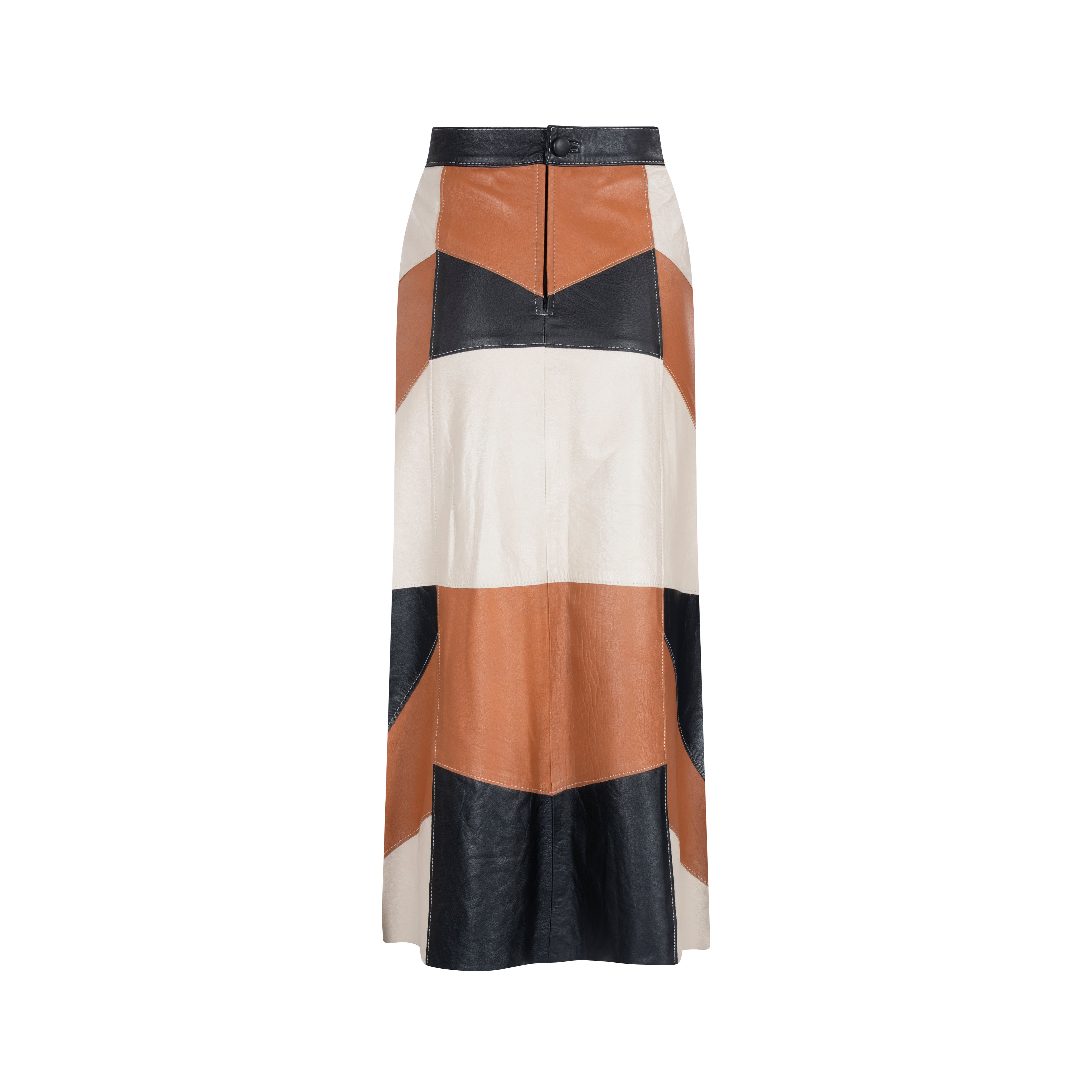 JULIA PATCHWORK MAXI SKIRT