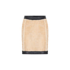 GEORGINA SHEEPSKIN MINI SKIRT