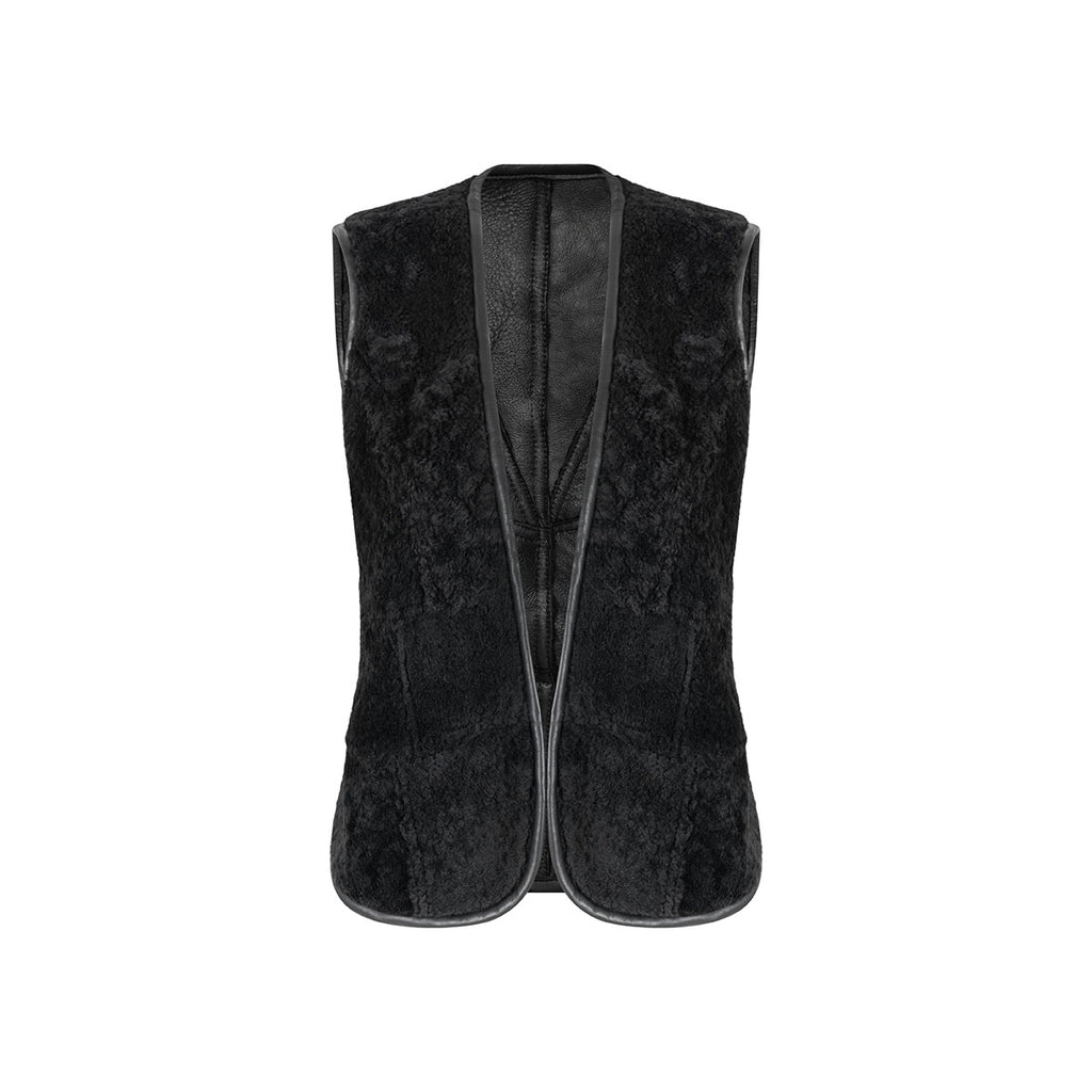 CHALECO DE PIEL DE OVEJA PETRA
