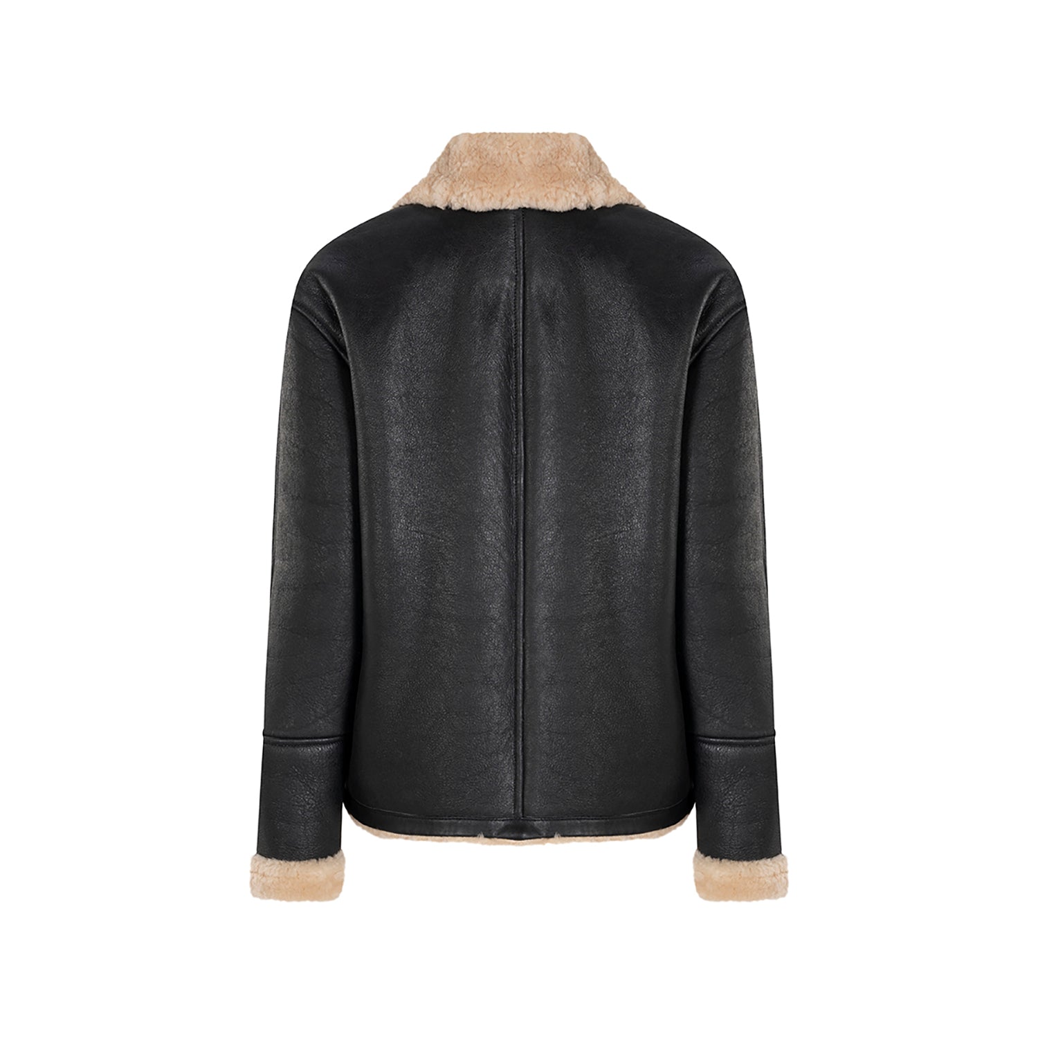 CHAQUETA DE PIEL DE OVEJA CORTADA LUCIA