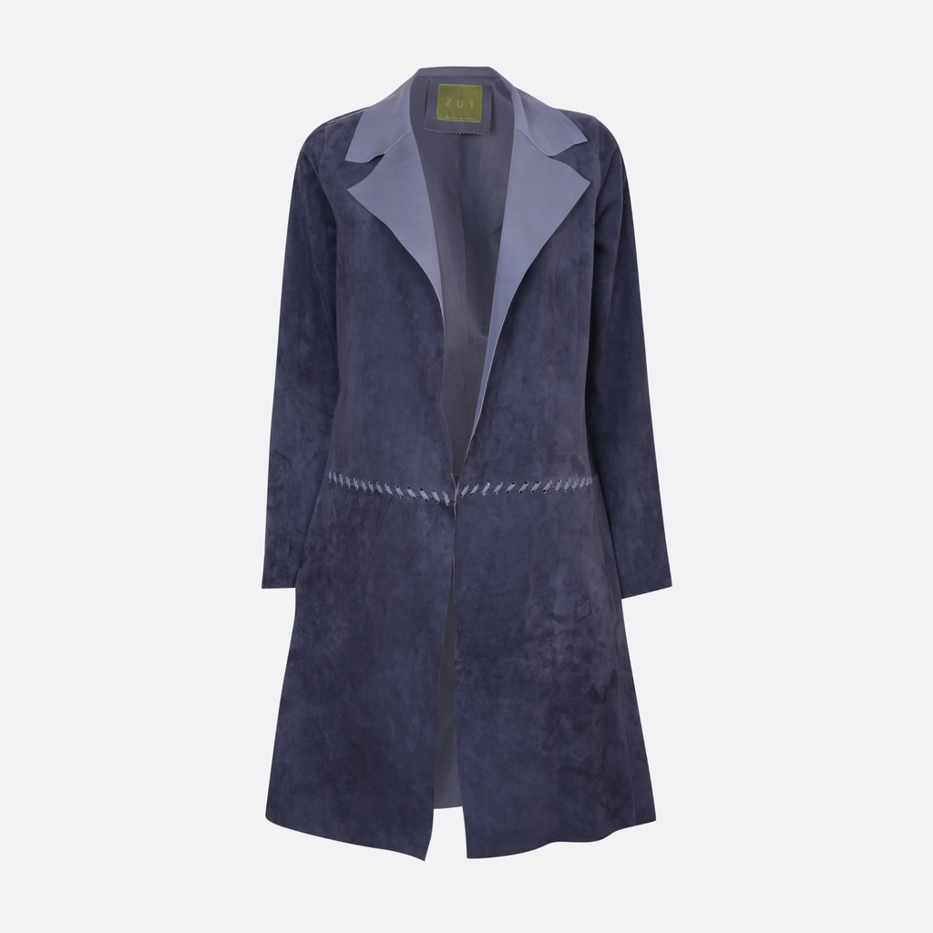 OVERSIZED LIGHT BLUE COAT