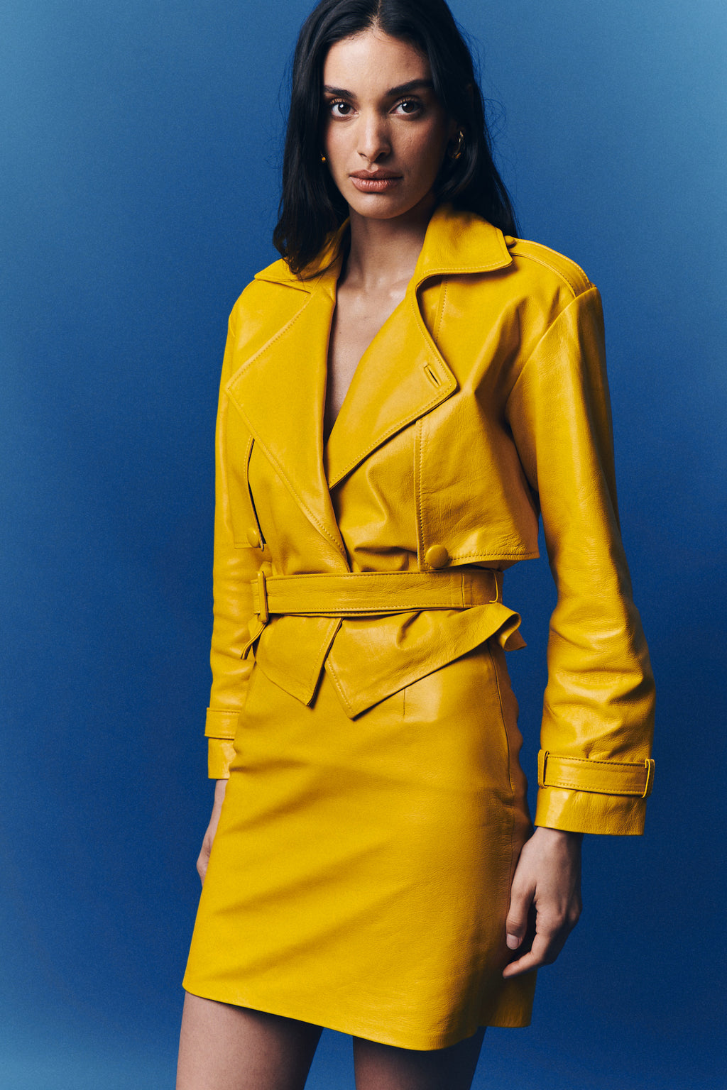 CHAQUETA TRENCH CORTA NINA