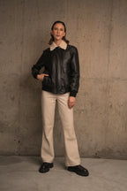 5-POCKET SEMI-WIDE LEG LOW-RISE VALENTINA PANTS