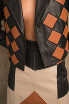 CHAQUETA JULIETA DIAMANTES BORDADA