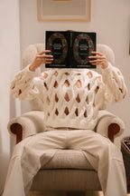 LARA SUPER HOLLOW KNIT SWEATER